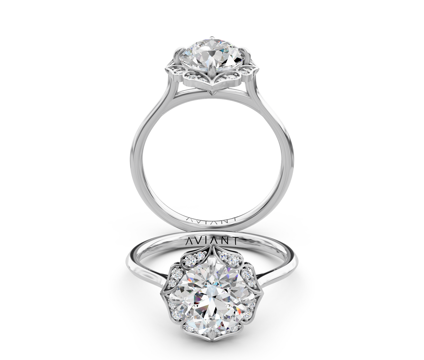 aria engagement ring