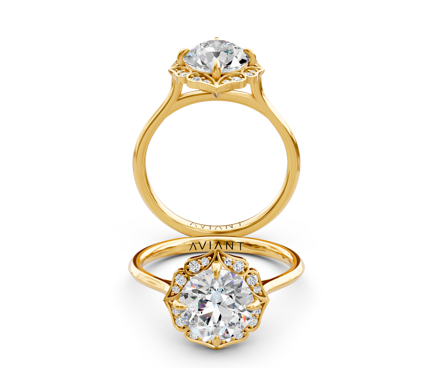 aria engagement ring